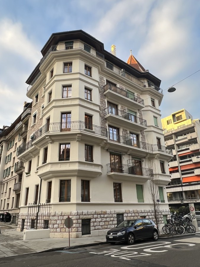 Photographie du projet Charmilles 33 — rénovation de façade